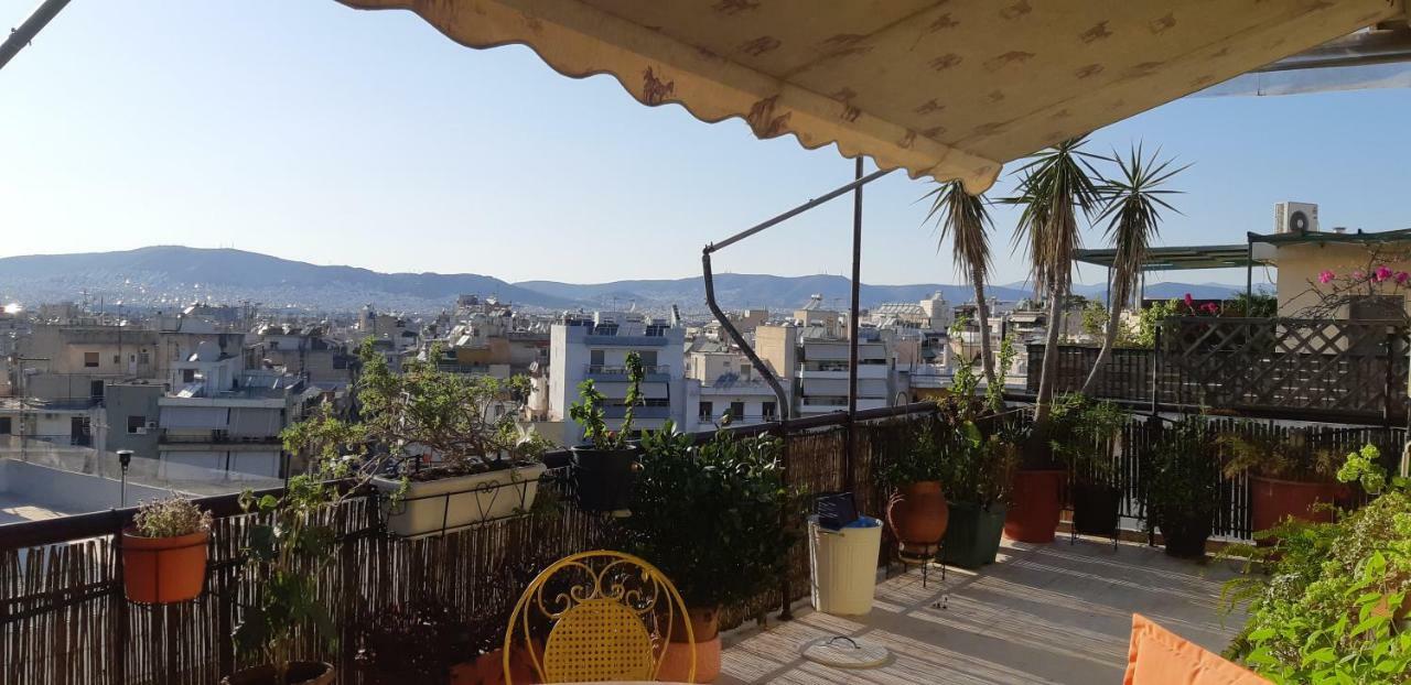 Penthouse Balcony Close To Acropolis Apartment Athens Luaran gambar