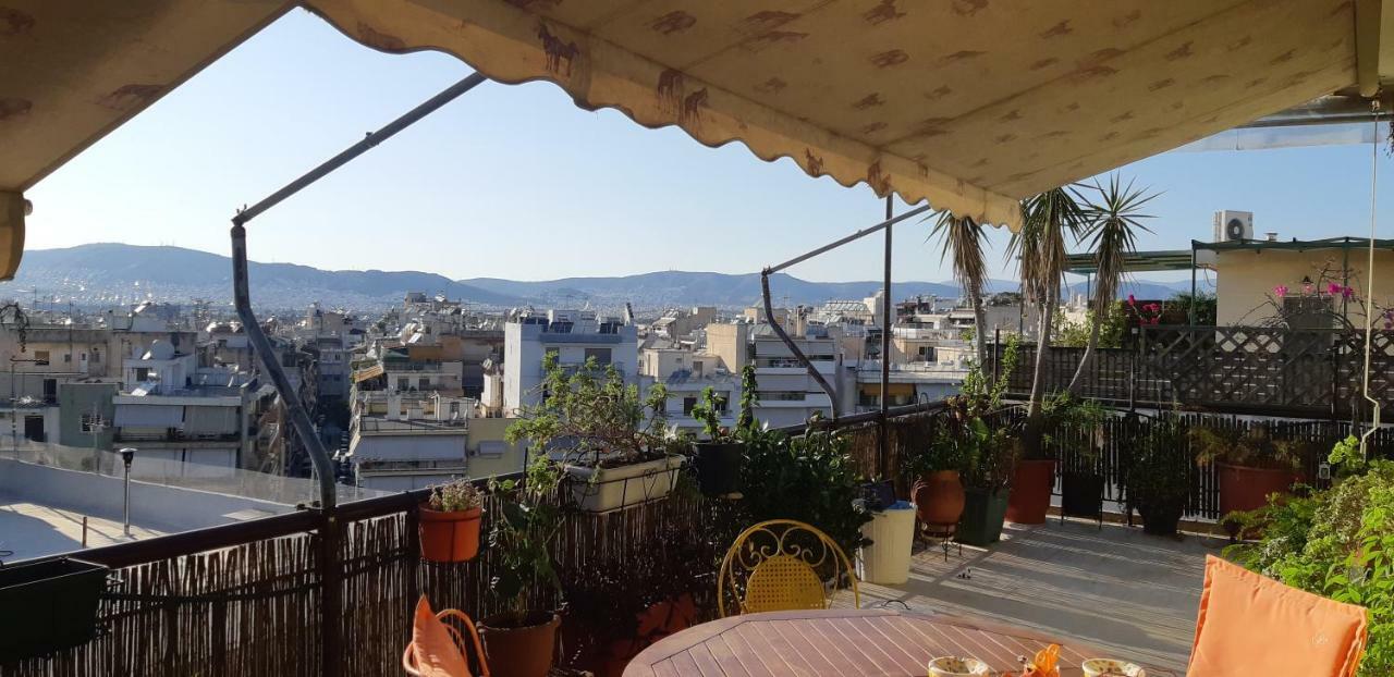 Penthouse Balcony Close To Acropolis Apartment Athens Luaran gambar