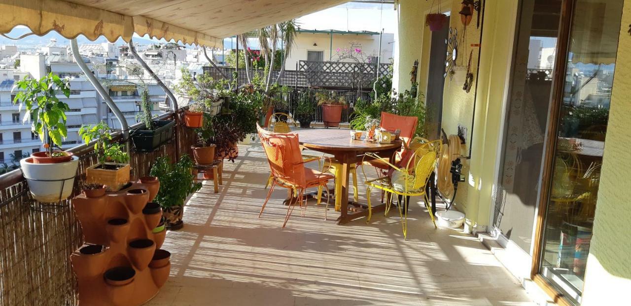 Penthouse Balcony Close To Acropolis Apartment Athens Luaran gambar